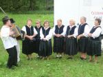 spieva folklórna skupina z Klokočova