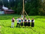 spieva folklórna skupina z Klokočova